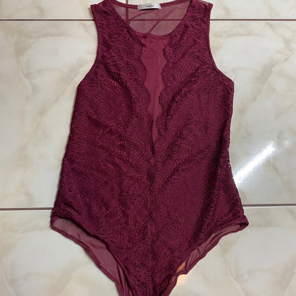 papaya bodysuit